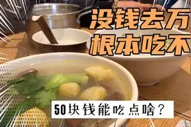 东北的饭店量也不大，一家三口没钱还想去万达吃饭，结果都没吃饱视频封面