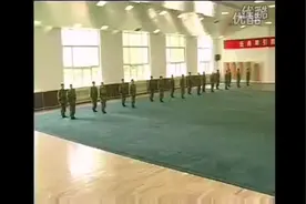 16年前SPC擒敌术汇报表演，当时被称作为公安部警字第722特种部队