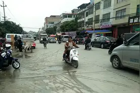 广西合浦客家小镇闸口镇的一角视频封面