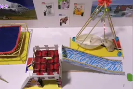 仓鼠大黄撩二胖小妞，亲自推着海盗船哄二胖开心，太有爱啦视频封面