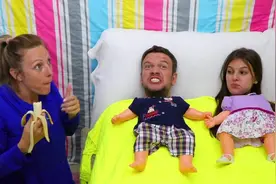 搞怪大头宝宝想吃香蕉-趣味娱乐视频视频封面