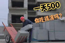 工地搬砖一天能挣500却招不到工人 说什么搬砖养你，你吃得消吗？