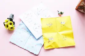 超简单的折纸四格盲袋，折两下粘一粘完成，看一遍学会！