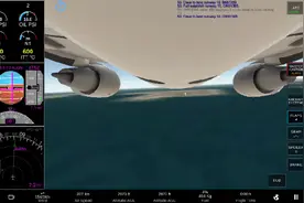 机下视角：看着陆是机轮的变化吧