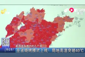 莫慌！山东高温天气即将结束，省气象局预报：本周日迎来降雨降温