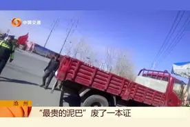 史上“最贵”的泥巴！货车司机竟用泥巴干这事，直接毁了一本证