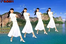 广场舞分解教学版：《千年等一回》古风现代舞风格，抖音火爆歌曲视频封面