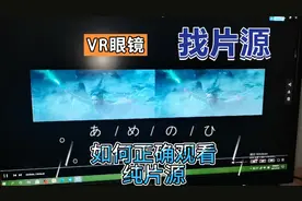 VR眼镜正确使用3d片源方法