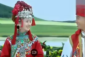 还珠格格插曲~自从有了你，晴儿萧剑新婚大喜，赵丽颖太漂亮了视频封面