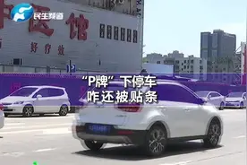 “P”字指示下停车 咋还被贴条？视频封面