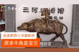 走进肥西三河徽梳坊，看牛角造出的饰品有多美，件件是宝贝！视频封面