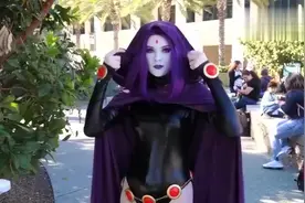 感受下国外的cosplay展，果然长得好看扮什么都很像啊！