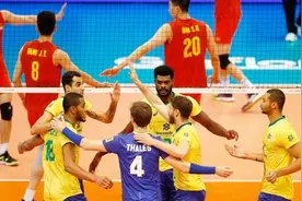 差距明显负巴西 中国男排有亮点找不足