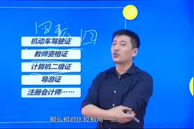 张雪峰;这个证考了出去玩可以省钱的，你知道是什么吗？视频封面