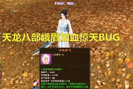 天龙八部：峨眉加血竟然还有BUG？？狐狸你怎么看