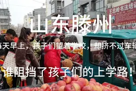 滕州早集，每天七点多开始撵，商贩们全部涌向孩子们的上学之路！视频封面