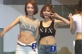 韩国牛仔模特走秀视频封面