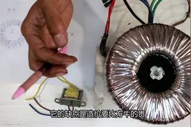 老式功放上拆下来的环牛，因对电流要求高，所以只适用在特殊电器视频封面