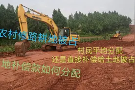 农村修路耕地被占，几亩山地国家补偿25万，补偿款该如何分配？视频封面