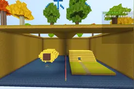 迷你世界：玉米别墅建筑大赛，做出颗粒感瞬间感觉好吃了很多