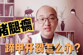 猪腿瘸不愿走动，原来是猪蹄甲开裂，养猪户知道猪蹄裂防治方法吗视频封面