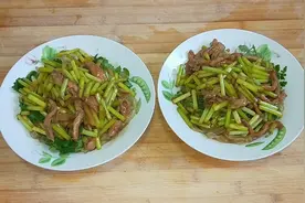 粉皮带底的家常做法，是河南美食之一，口感劲道爽滑，一盘不够吃视频封面