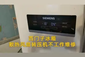 西门子冰箱压机不工作，原来这里出了问题，赶快看看吧视频封面