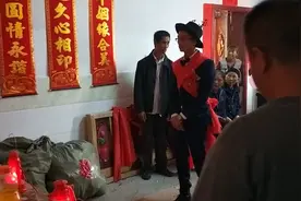 沅陵荔溪乡挖乡族新郎新娘拜堂成亲仪式视频封面