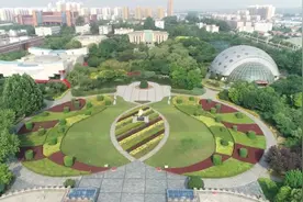 航拍西北农林科技大学博览园（咸阳∙杨陵区）视频封面