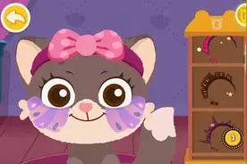 妙妙宠物美妆店：给小猫咪化妆，涂上黄瓜蜂蜜面膜，变得美美哒