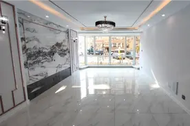 116平米的房子又大又漂亮，客厅背景墙超漂亮，独立餐厅也很赞