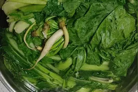 青菜吃不完，用水一烫变下饭菜，超级好吃做法简单