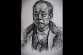 素描头像照片写生男老年视频封面