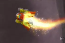 小火花终于学会了飞翔，真是太炫酷了~