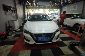 21款14代轩逸提车  落地13.8万  家用车中颜值算是比较好看的视频封面