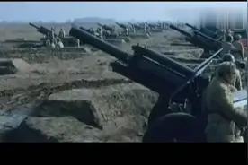 大决战之淮海战役；我军炮兵步兵协同作战，太壮观了视频封面