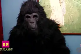 停电了的房间走进了什么？原来是个猩猩，吓cry了。超搞笑视频封面