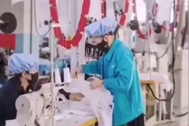 军工企业际华3534已经全力投入防护服的生产，为可爱的军工点赞！视频封面