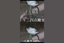 千万别在下午三四点睡觉