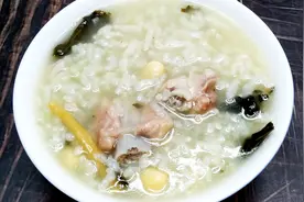 润肺下火美味粥品，高压锅版菜干排骨粥，吃过都说赞，做法超简单视频封面