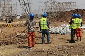 220千伏线路迁改工程施工视频封面