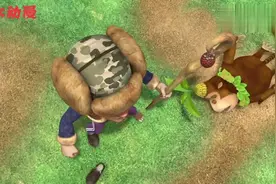 熊出没：光头强的脚太臭了，吉吉国王都被熏晕了，原来这才是绝招视频封面