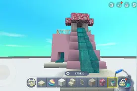 迷你世界：制作滑滑梯过程