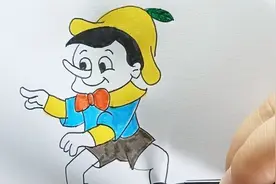 今天教大家画可爱的匹诺曹，非常简单呢，大家进来学习一下吧