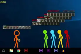 我的世界版火柴人：如何快速搭建起一个物体，看看他们的神操作！