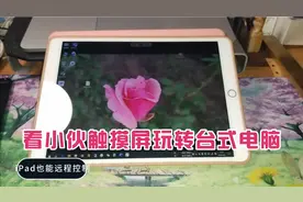 iPad 也能远程控制windows主机？看小伙用触摸屏玩转台式机视频封面