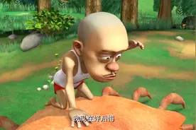 熊出没：肥波被大螃蟹吃掉了？光头强伤心极了，怒打大螃蟹！视频封面