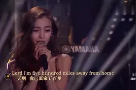 Angelababy杨颖动情演唱英文歌，原来唱歌这么好听！视频封面