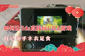 【折腾】如何让你的3ds直接玩GBA，自己动手 丰衣足食