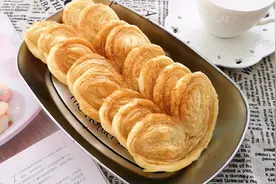 香香脆脆的蝴蝶酥（千层酥皮做法）